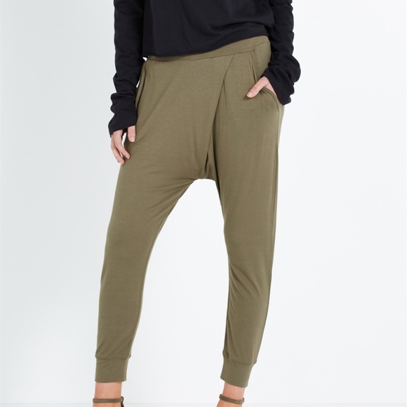 Cotton On Pants - Relaxed Jersey Pant in Olive, COMFIEST PANT EVER!